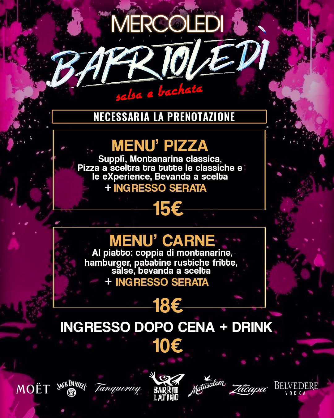 BARRIOLEDI MENU